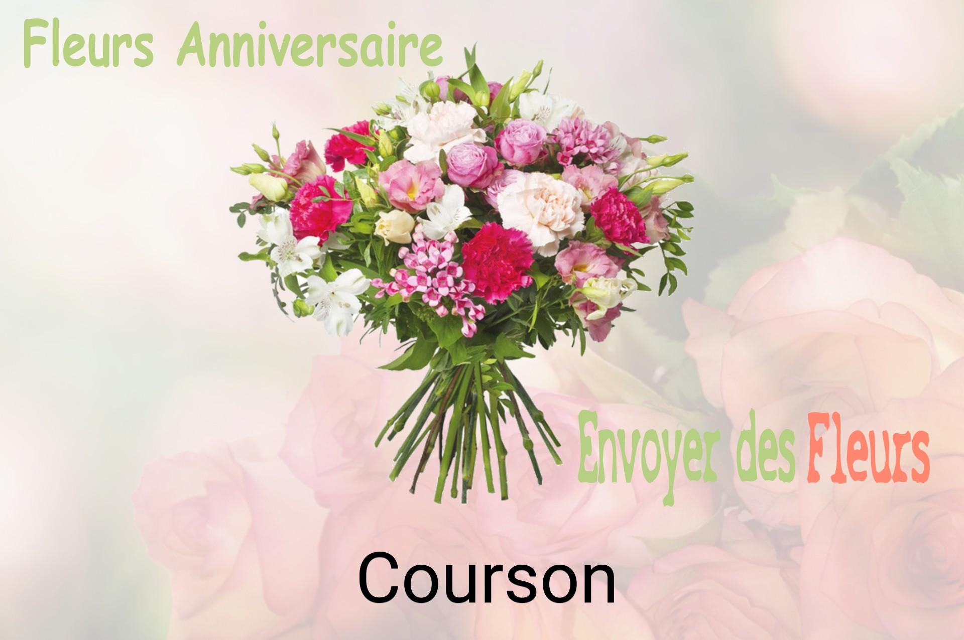 Bouquet de fleurs d’anniversaire livré à Courson