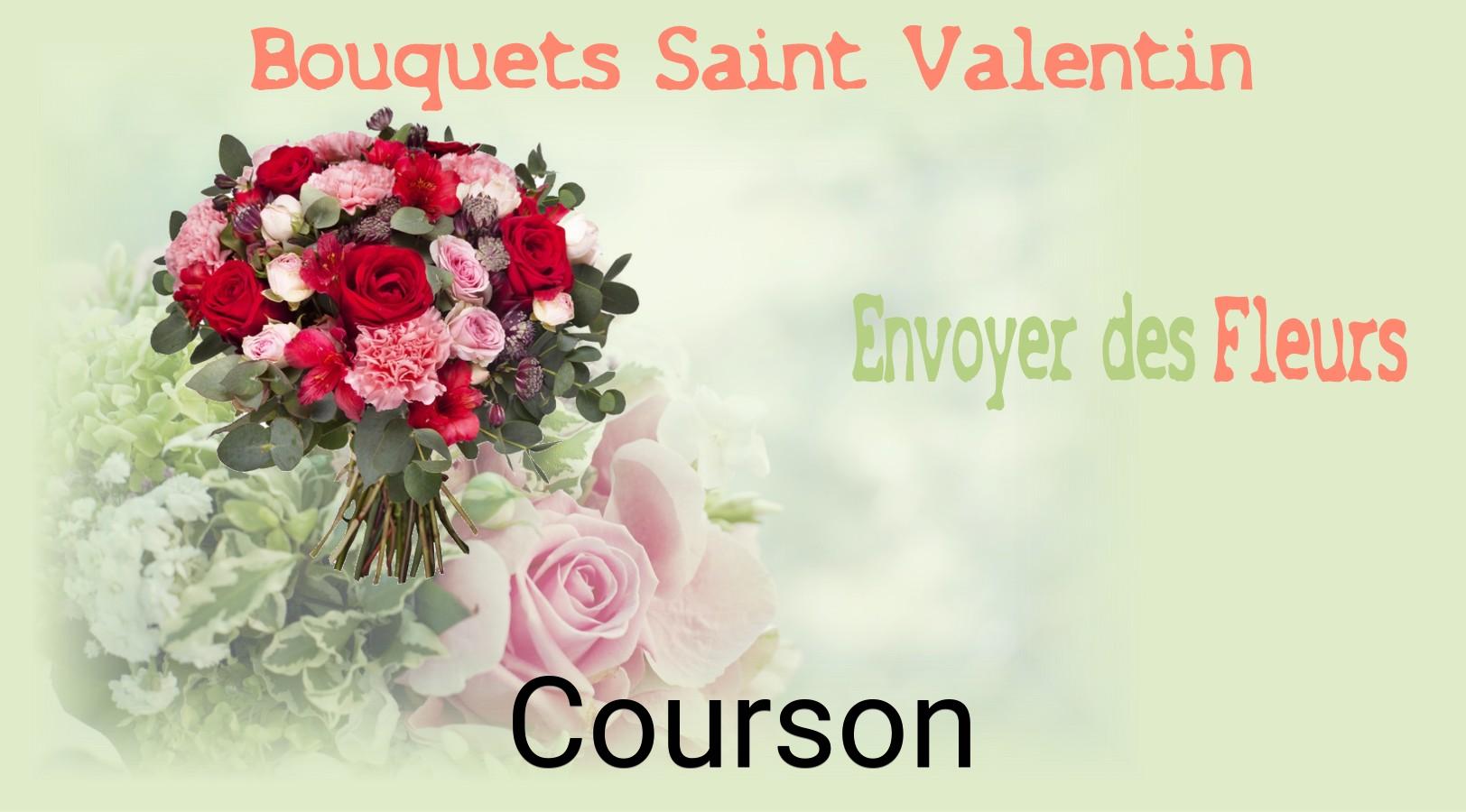 Roses de Saint-Valentin livrées à Courson